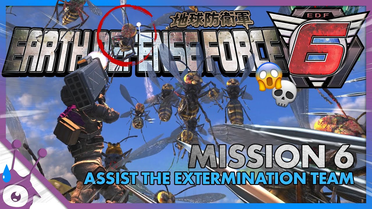 Earth Defense Force 6 - Mission 6 (English Version) - Assist the ...