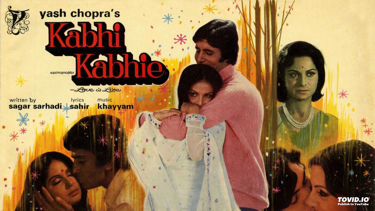 Kabhi Kabhi Mere Dil Mein Amitabh Bachchan Latha Mangeshkar 70 s kabhi-kabhi-mere-dil-mein-amitabh-bachchan-latha-mangeshkar-70-s