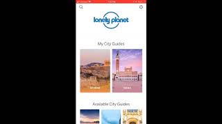 The Lonely Planet travel apps screenshot 3