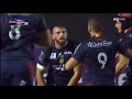 USAP Pierre Lucas Amazing Try Against Sale Sharks 