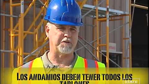 Scaffolding Safety Spanish Pt. 1