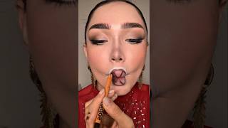 viral lipstick hack #shorts #youtubeshorts #makeup #lipstick #hack #tutorial
