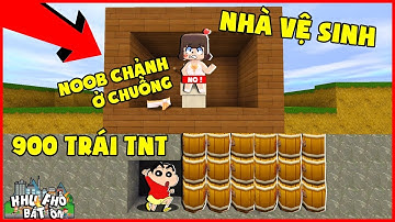 Mini World KHU PHỐ BẤT ỔN : Tập 9 SHIN TROLL NOOB CHẢNH BẰNG NHÀ VỆ SINH TNT*NHÀ VỆ SINH BẰNG TNT