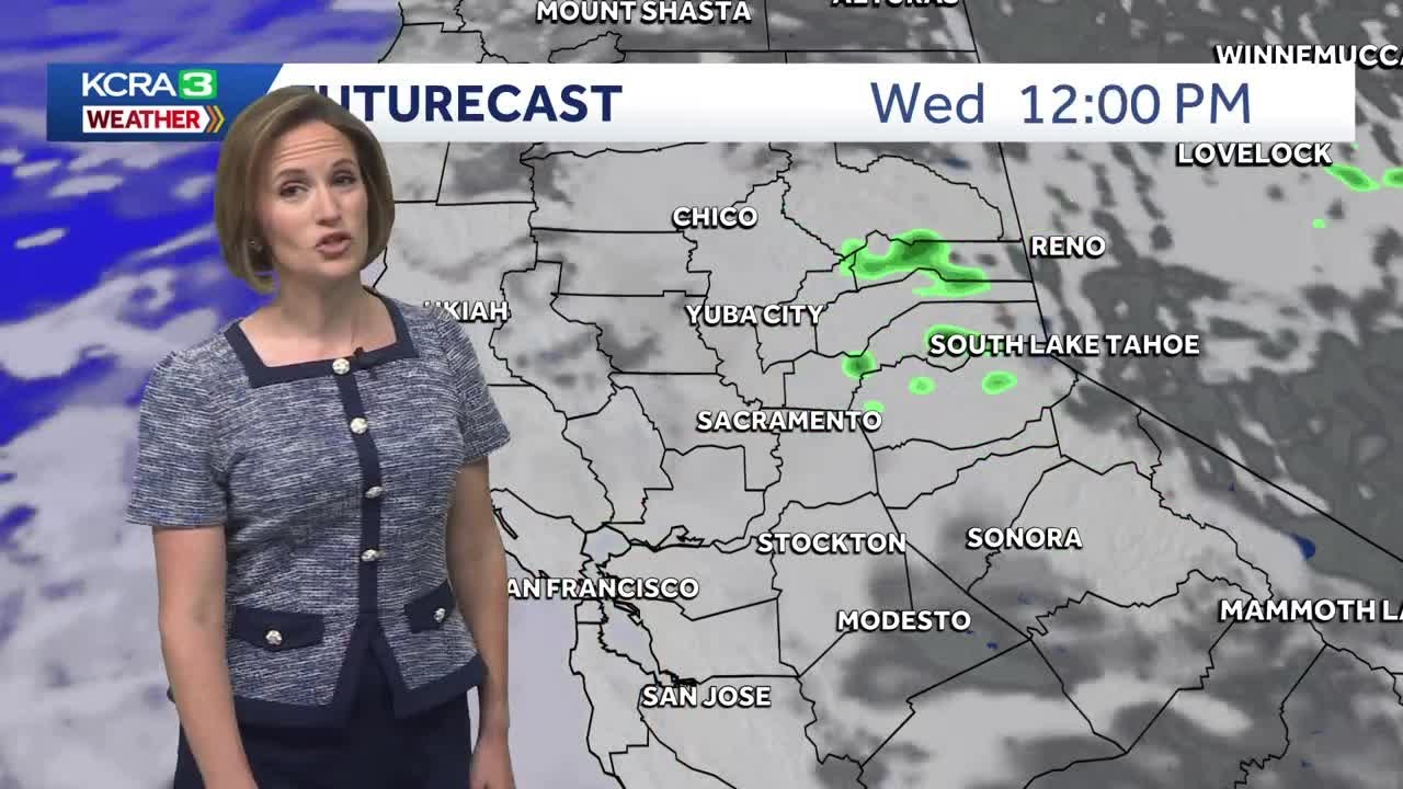 NorCal forecast: Morning showers Wednesday, then mild & dry