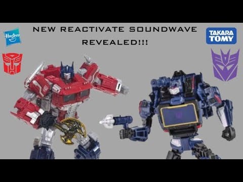 Transformers: Reactivate Optimus Prime and Soundwave Figures