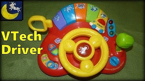 Review of Vtech Learn and Discover Driver Steering Wheel Toy