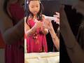 Kelbee Learns To Make A Swan From A Chopstick Wrapper With Her Cousin Kelbee Learns To Make A Swan From A Chopstick Wrapper With Her Cousin
