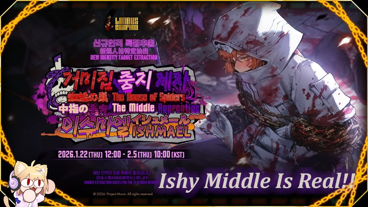 Limbus Company [000] The House of Spiders: Middle Apprentice Ishmael Reaction