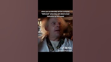 Forget EV, we need time traveling trucks! #trucking #logistics #freightbroker #shipping #dispatch