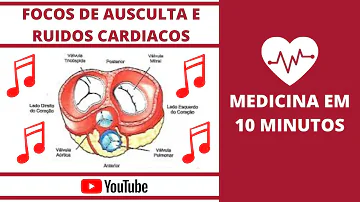 Como escrever a ausculta cardíaca normal?