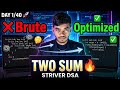 Day 1/40 🔥 Two Sum Explained | Brute vs Optimized | Striver DSA sheet