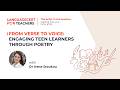 From Verse to Voice: Engaging Teen Learners Through Poetry