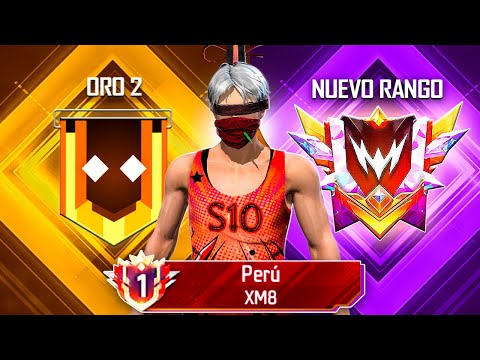 ¡DE ORO AL NUEVO RANGO en UN DIA 😰🔥 *RETO IMPOSIBLE* FREE FIRE