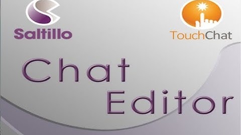 Exporting a vocab from TouchChatHD running on an iPad Air to iTunes then editing it in ChatEditor