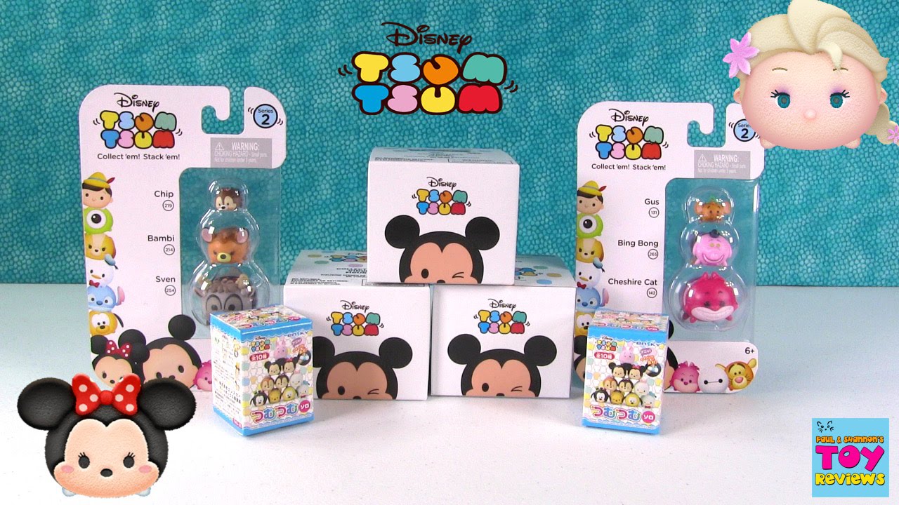 enskyce for pcos Disney Tsum Tsum Vinyl Figures Opening | Blind Bag Fun Store | PSToyReviews