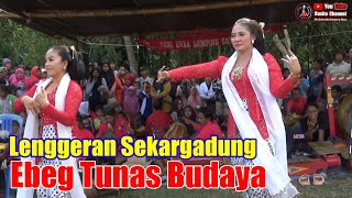 Lenggeran Sekargadung Ebeg TUNAS BUDAYA Live Balai Désa Tugu Buayan Kebumen