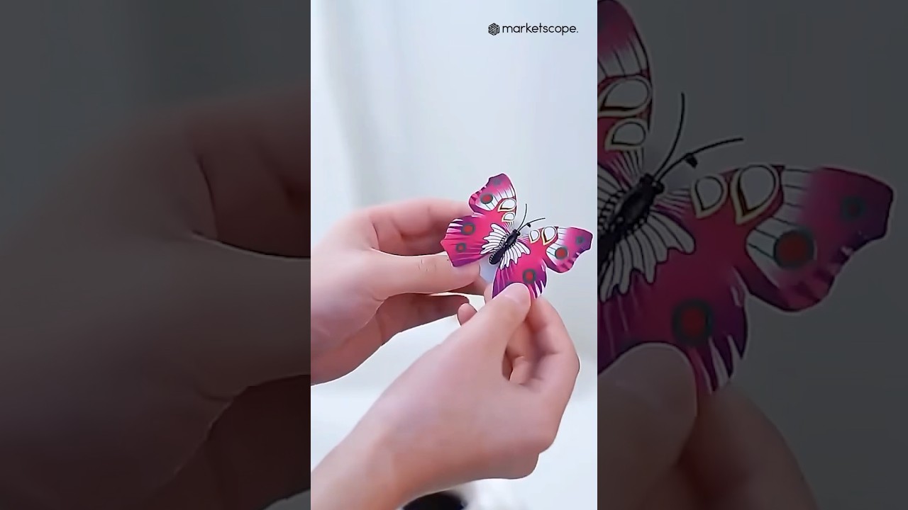 4pcs Only ₹149!🔥 Butterfly Night Lamp 🦋 