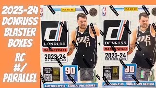 2023-24 Donruss Basketball Blaster Box Webmy Hunting! Rookie #/ Parallel!!