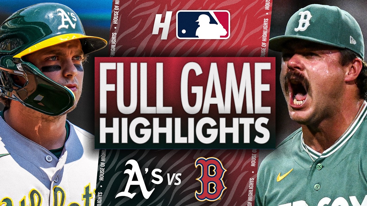 Athletics vs Boston Red Sox - FULL GAME HIGHLIGHTS 🔥 August 7, 2026 MLB Season