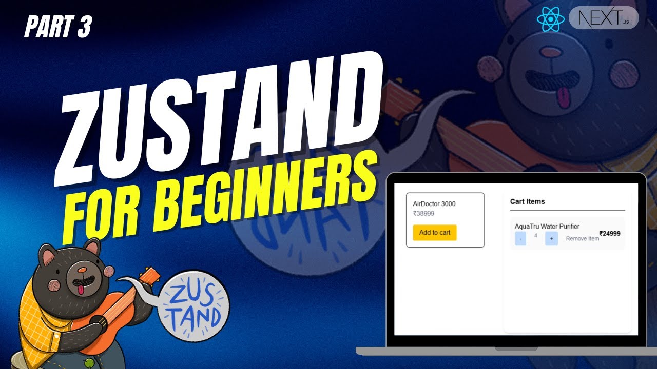 Zustand Cart Example | React & Next.js Pt. 3 