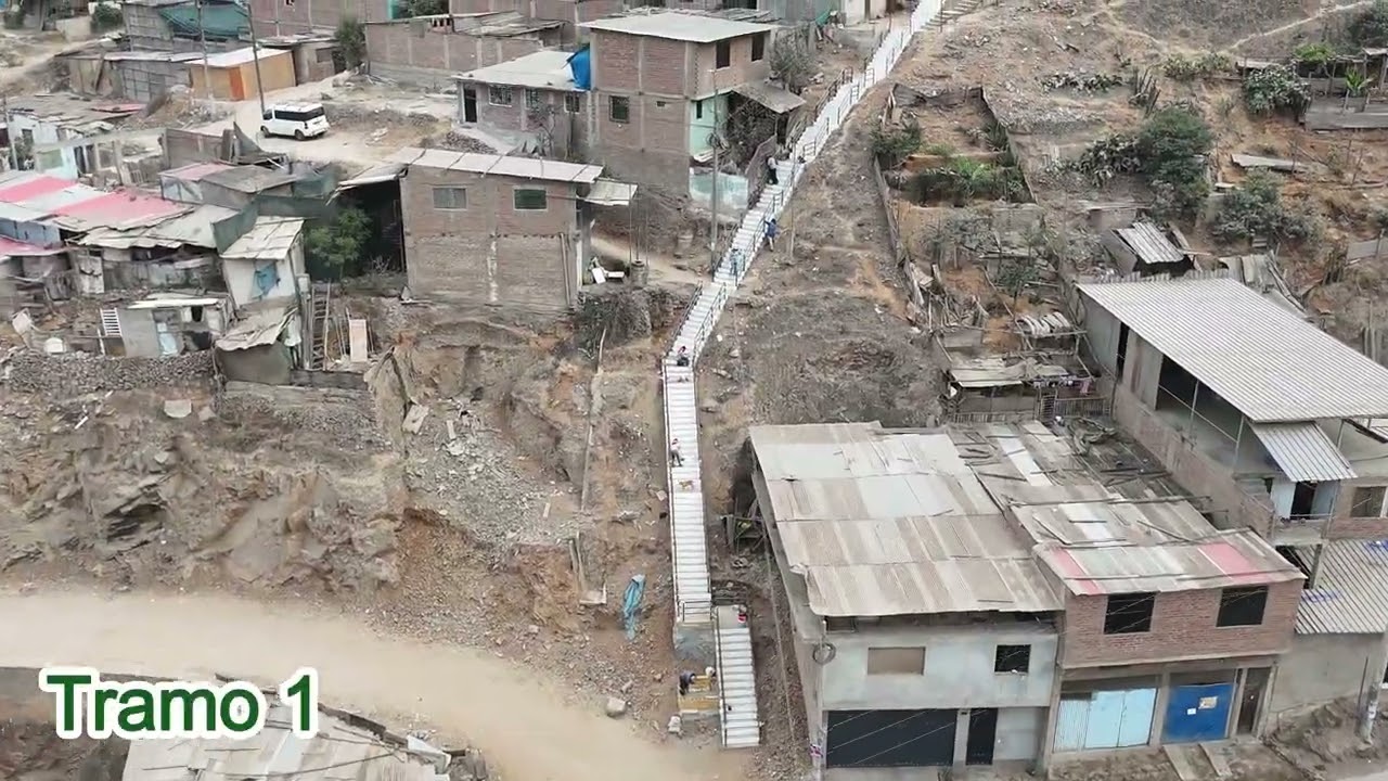 Obra: Escaleras (A. H. El Paraíso - Villa María Del Triunfo - Lima) (Visita 2)