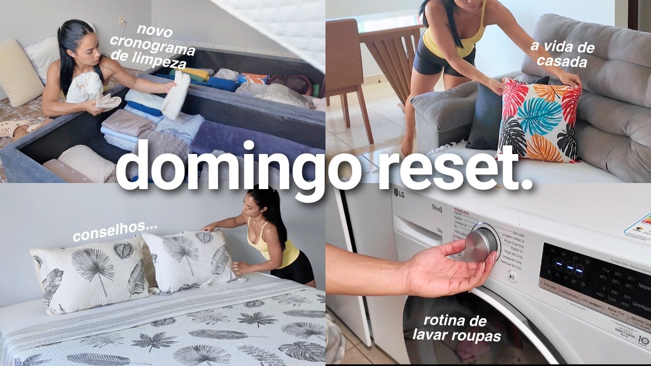 RESET DE DOMINGO SENDO CASADA 💍 | organização, enteadas e o que ninguém fala sobre casamento