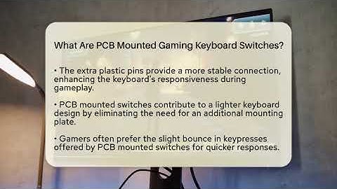 What Are PCB Mounted Gaming Keyboard Switches? - Video Gamers Vault