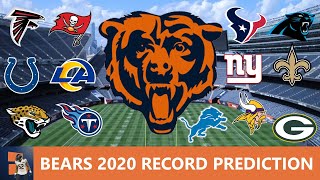 Chicago Bears 2020 Record and Schedule Predictions For Every Game On Chicago's 16-Game Schedule