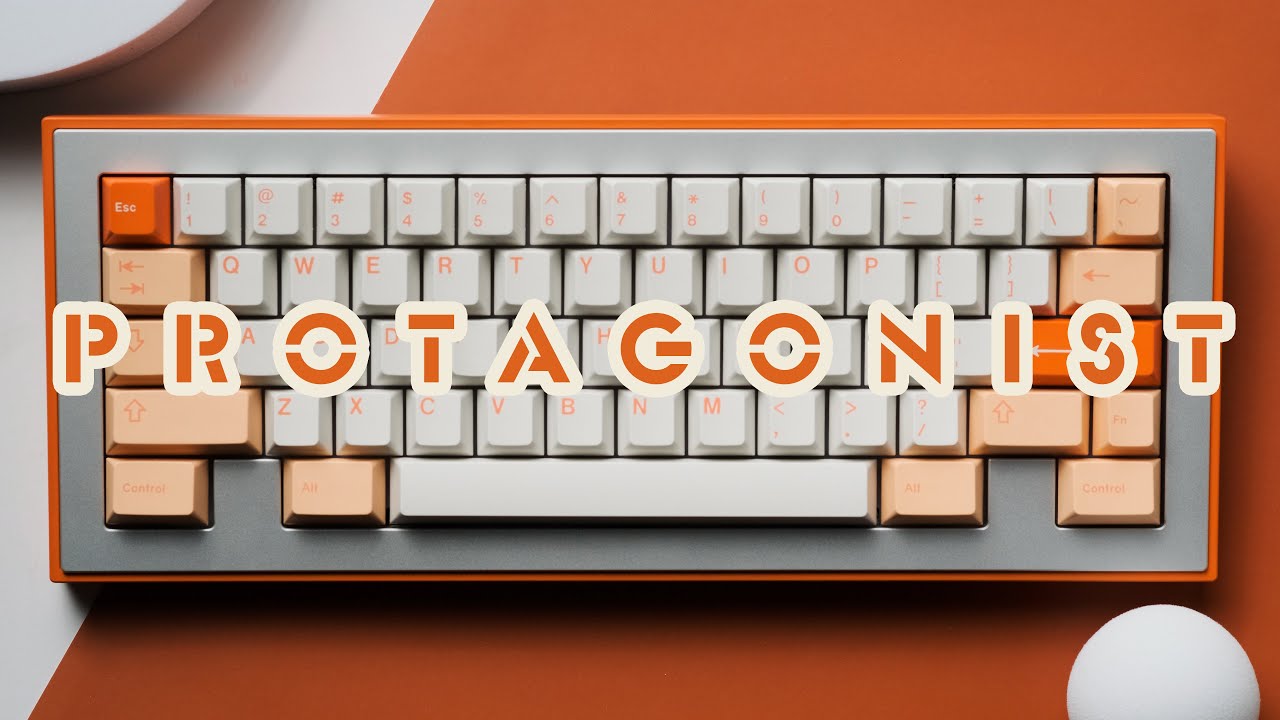 Protagonist keyboard (Hunter Orange) Protagonist WKL