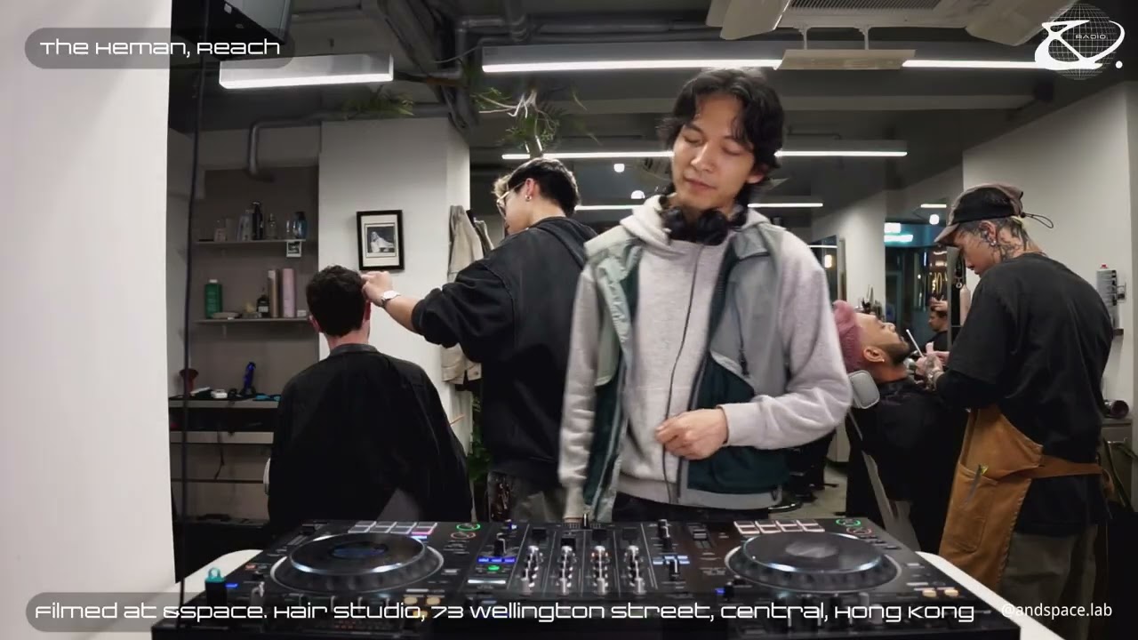 90s House and Grooves in Hong Kong Hair Studio | The Heman from Reach📍&Space. Lab