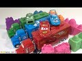 Cars Toys Learning Videos For Kids - Kinetic Sand Cars Truck Learn Colors with Disney Pixar Cars 3