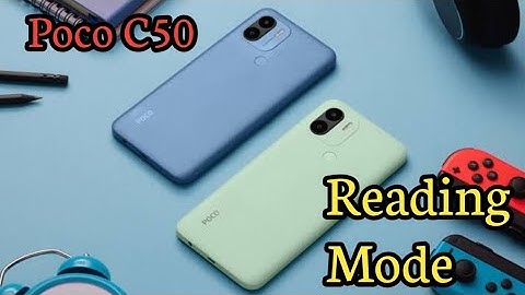 How To Reading Mode Setting Inow To Enable Reading Mode In Poco C50, How To Use Eyepro In Poco C50,