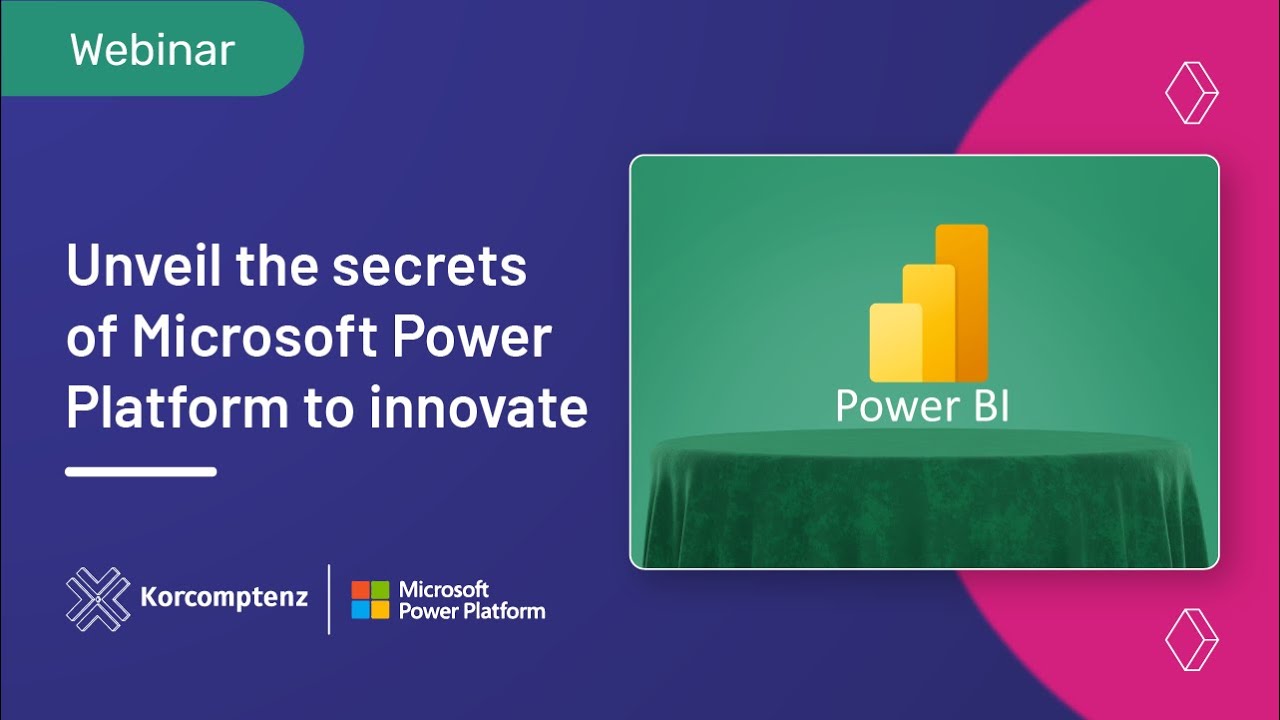 Webinar: Unlock Innovation with Microsoft Power Platform | Korcomptenz ...