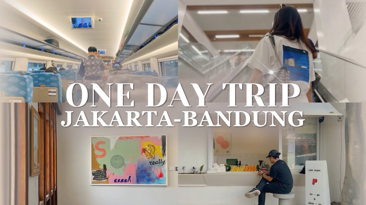 Travel Diaries |  Jakarta - Bandung with Kereta Cepat Whoosh, Strolling Around Bandung