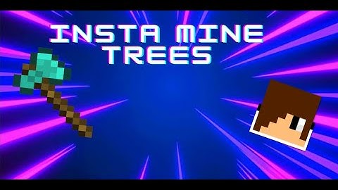 How to make A TreeCapitator axe in Minecraft Bedrock