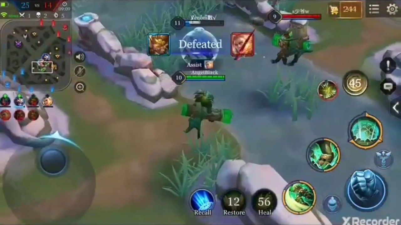 Aov India Baldum Support [AngelBlack]