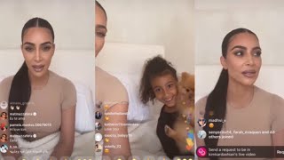 Kim Kardashian Instagram Live L 10042020