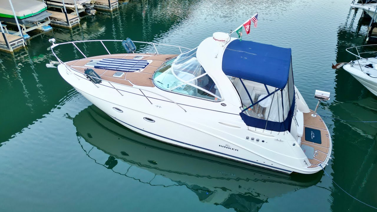 Cruiser Rinker 350 SOLD - Fresh Water 2007 Rinker 350 Express Cruiser on Norris Lake ...