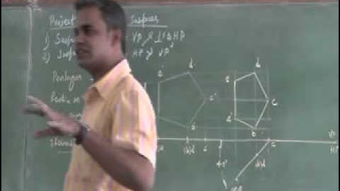 Engineering Graphics   Projection of Plane Surfaces