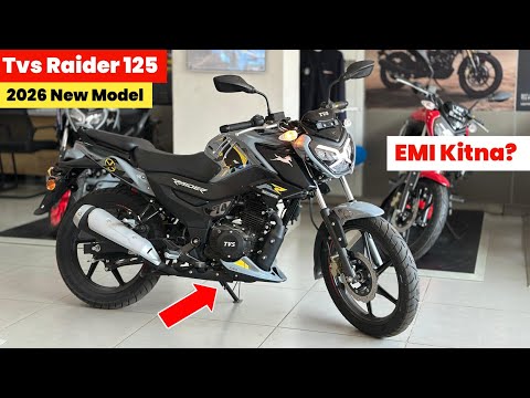 2026 New Tvs Raider 125 Review - Emi , Minimum Downpayment |  Better Than Hero Xtreme 125 R ??