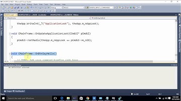 Shortcut key or Accelerator in mfc application