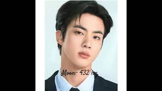 BTS Jin "Moon" - 432 hz.