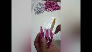#3d #origami # paper # jewelry box