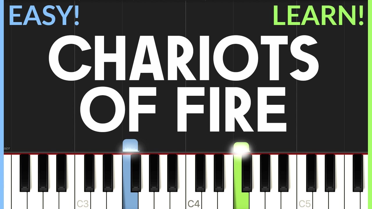 Chariots Of Fire - Vangelis | EASY Piano Tutorial - YouTube