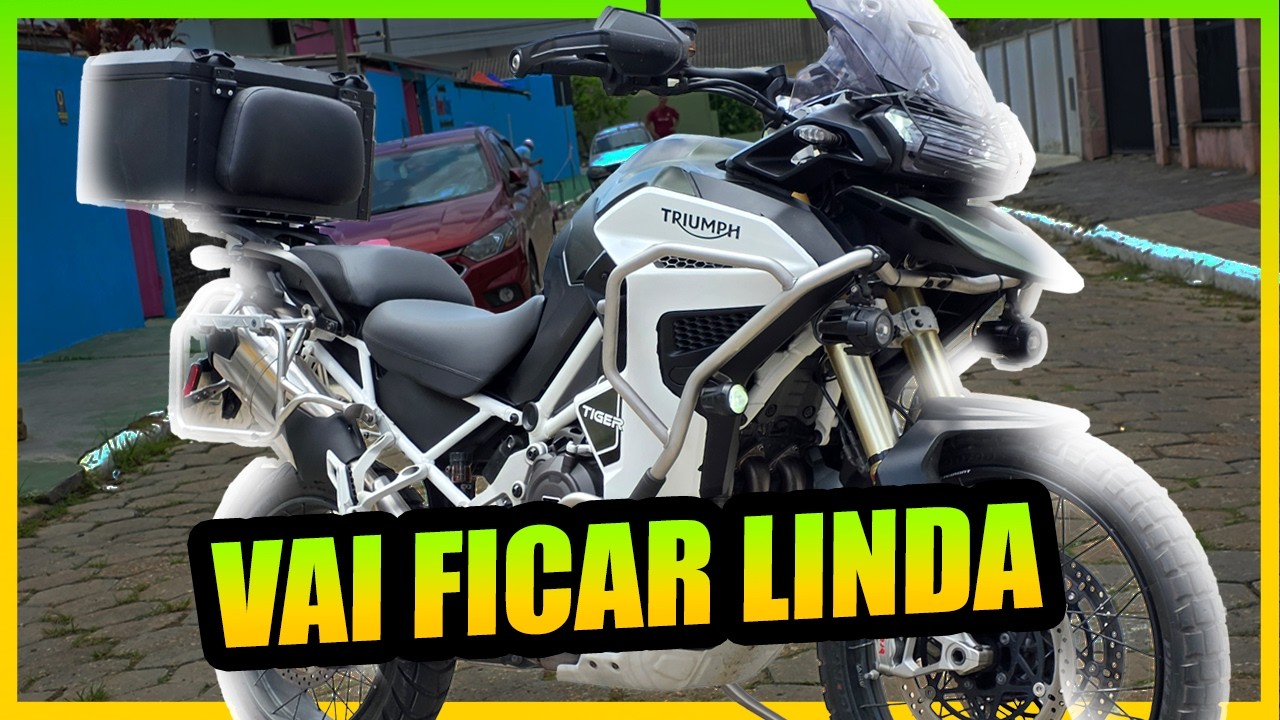 LEVAMOS A TIGER 1200 PRA DAR UMA BAITA TALENTO