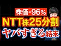 エグイ25分割で注目のNTT、今買うべきか解説