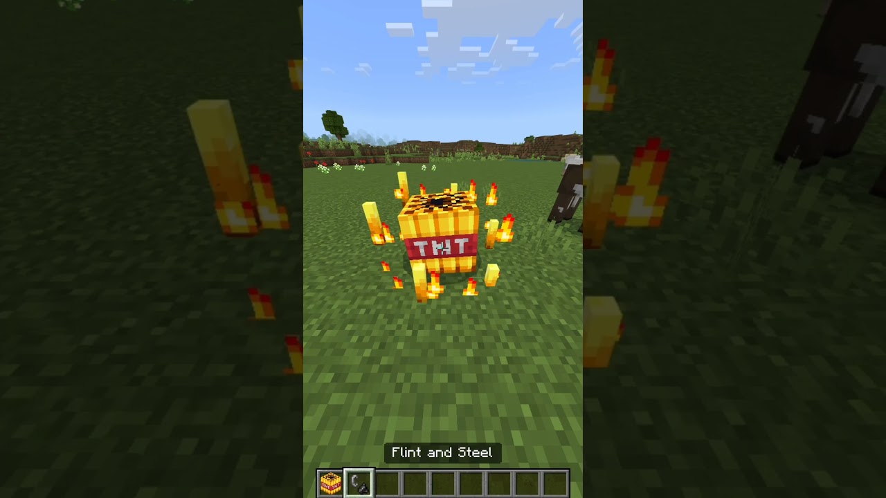 Minecraft blaze TNT 