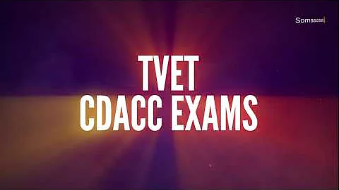Pass Your CDACC & TVET Exams with SomaSasa