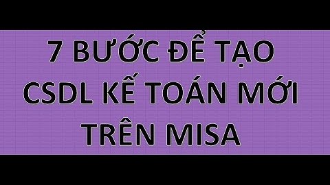 Cách thay đổi chế độ kế toán trên misa năm 2024