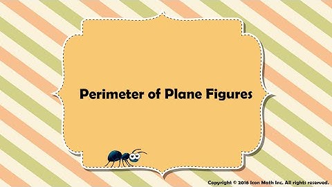 Perimeter of Plane Figures